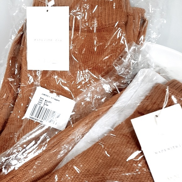 NEW Brown Hike it Joggers High-Rise Knit Leggings - Picture 8 of 10